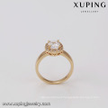 14647 Beat selling jewelry diamond zircon ring, girls' engagement 18k gold color luxury ring